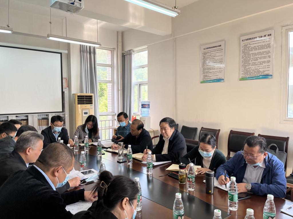 公司党委书记王学民调研化工与药公司